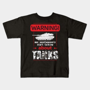 I'm talking about tanks. Variant with Merkava Mk 4 Kids T-Shirt